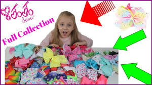 Get exclusive jojo merchandise and apparel. My New Full Jojo Siwa Bow Collection Youtube