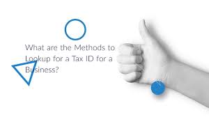 federal tax id lookup tips methods