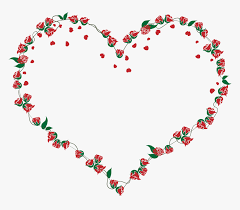 love heart rose petal romantic