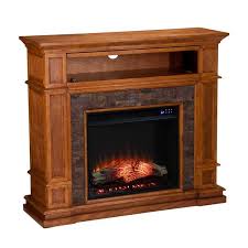 Electric Fireplace In Sienna Finish