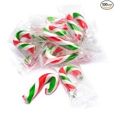 Many teachers attach a miniature candy cane to the booklets as an extra treat for children. Mini Candy Canes Red Green White 100 Piece Tub Amazon Com Grocery Gourmet Food