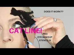 cat line pro eye makeup stencils