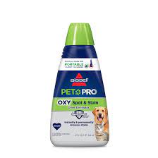 bissell pet pro oxy spot stain formula for portable carpet cleaners 32 oz 2034