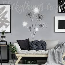 L And Stick Giant Dandelion Wall Sticker