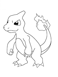 Check out more of our character coloring pages and share them with friends. Printable Charmander Coloring Pages Anime Coloring Pages