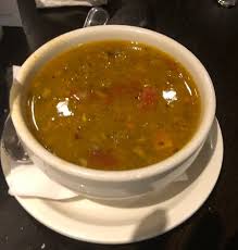 sausage and lentil soup picture of