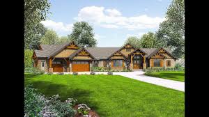 One story homes can be wide or narrow, shallow or deep, small or large, and of any style you can. One Story Mountain Ranch Home With Options 23609jd Architectural Designs House Plans