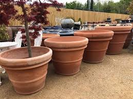 100 Cm Dia Terracotta Pots Large