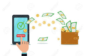 To find this information, simply look above the memo line in the bottom left corner. Mobile Digital Wallet App Or Online Fund Transfer Money Withdraw Royalty Free Cliparts Vectors And Stock Illustration Image 131871589