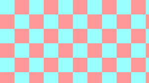aesthetic cute red and blue checkers