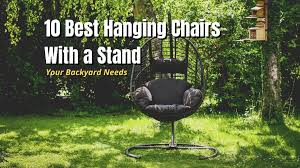10 best outdoor hanging chairs with a