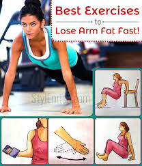exercises to lose arm fat fast how to