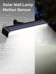 1pc Led Solar Outdoor Wall Lamp With
