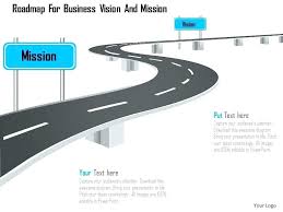 Life Road Map Template For Business Vision And Mission