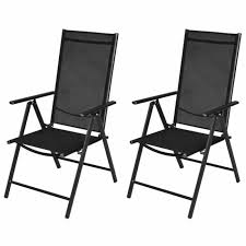 Folding Reclining Chairs Set Of 2