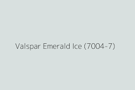 Valspar Emerald Ice 7004 7 Color Hex Code