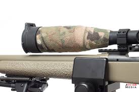 shooting tip scope wrap using camo