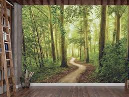 Forest Trail Wallpaper About Murals
