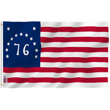 Anley Fly Breeze 3 Ft X 5 Ft Polyester Bennington 76 Flag 2 Sided Banner With Brass Grommets And Canvas Header