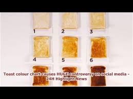 Toast Colour Chart Causes Huge Controversy On Social Media