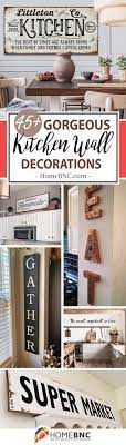 45 best kitchen wall decor ideas and
