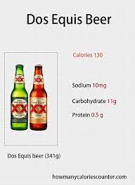 how much alcohol is in dos equis lager