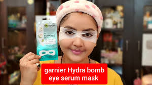 garnier hydra eye serum mask