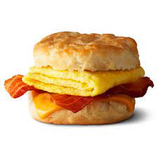 bacon egg cheese biscuit regular