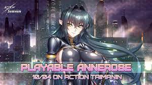 Action Taimanin | On October 4th, Annerose the [Steel Witch] comes to  Action Taimanin! - YouTube