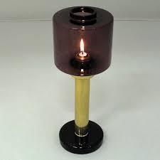 Swedish Candle Holder With Colored