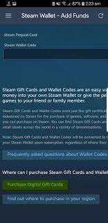 Discover steam wallet code retailers in your region using the list below. Digital Gift Cards Cannot Buy Them From Mobile Steam
