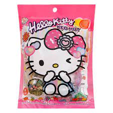Kẹo Mút Hello Kitty Eikodo Hương Trái Cây 140G