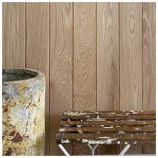 Raw Oak Shiplap Solid Wood Panels