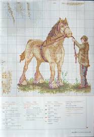 Cross Stitch Horse Tales Part 4 Color Chart On Part 3 4