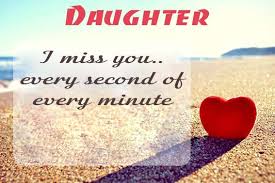 miss you daughter cards free miss you
