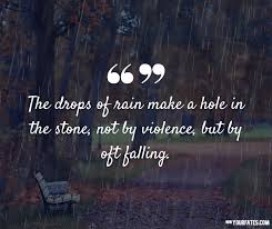 Walking in the rain…holding your hand…that's love is just something you can't explain, like the look of a rose, the smell of rain, or the feeling of forever. 75 Amazing Rain Quotes That Will Wash Away Stress 2021