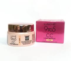 lakme 9to5 cc light mousse review with