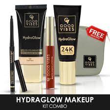 good vibes hydra glow makeup kit combo