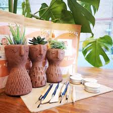 craft your own plant pot