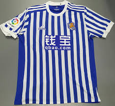 In europe,north america,asia, and some parts from south america has bought them. Real Sociedad Home Baju Bolasepak 2017 2018 Sponsored By Qbao Com