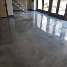 metallic epoxy floors concepts in