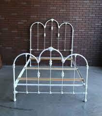 Shabby Chic Double Iron Bed