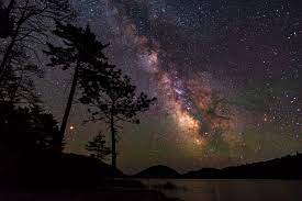 The park is about 160 miles from portland, maine, and about 50 miles from bangor, maine. Night Skies Acadia National Park U S National Park Service
