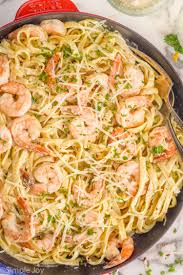 shrimp pasta simple joy