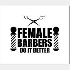 female barber female barbers do it
