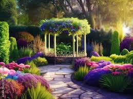 Enchanted Garden A Magical Garden In