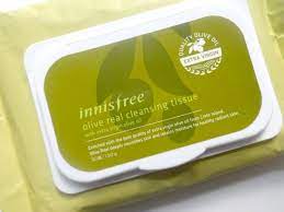 innisfree olive real cleansing tissue