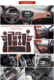 gate slot cup pad for chevrolet cruze 2