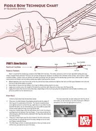 Fiddle Bow Technique Chart