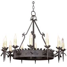 Always buy this chandelier from a reputable seller as this huge investment should not be made for an unreliable source. Vintage Gothic Wrought Iron Chandelier Iron Chandeliers Wrought Iron Chandeliers Gothic Chandelier